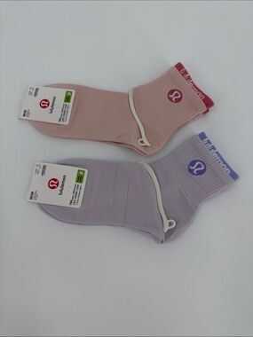 lululemon athletica Ankle Socks - Pink & Lavender (2-Pack)